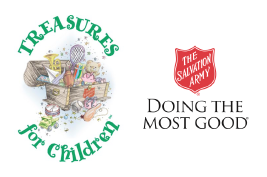 Treasures For Children and The Salvation Army